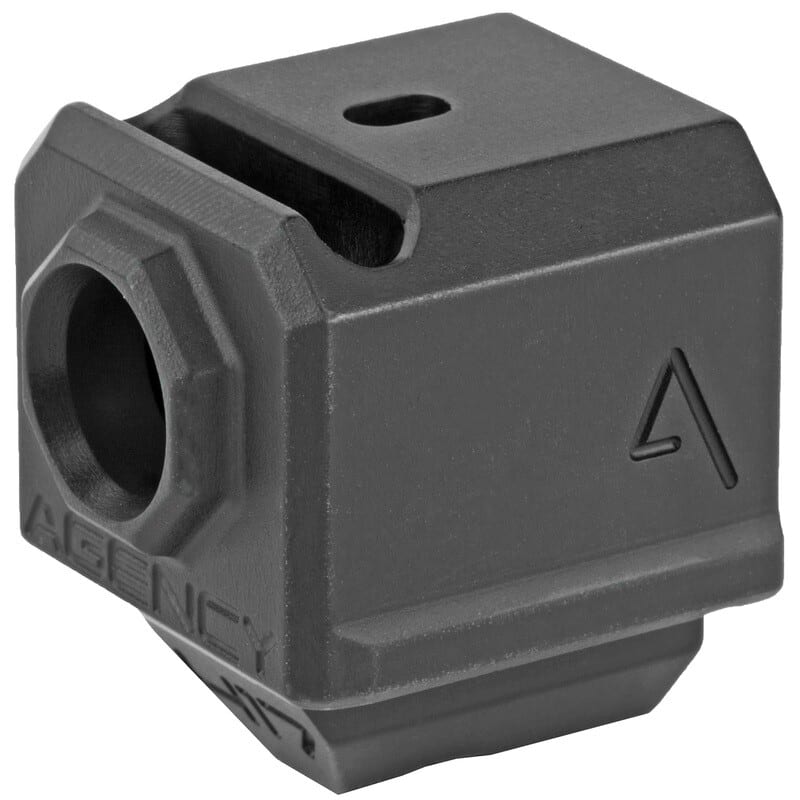 Agency Arms 417 Single Port Compensator Gen 3 Black, compensator