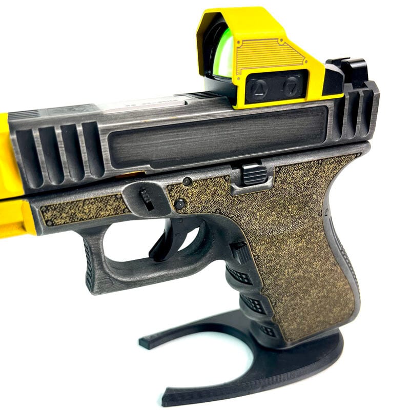 Glock Frame Laser Stippling, example 4 of 4