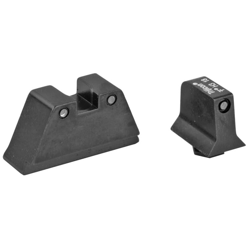 Trijicon Night Sights Suppressor-Height Set for Glock 20 Black/Black, sight
