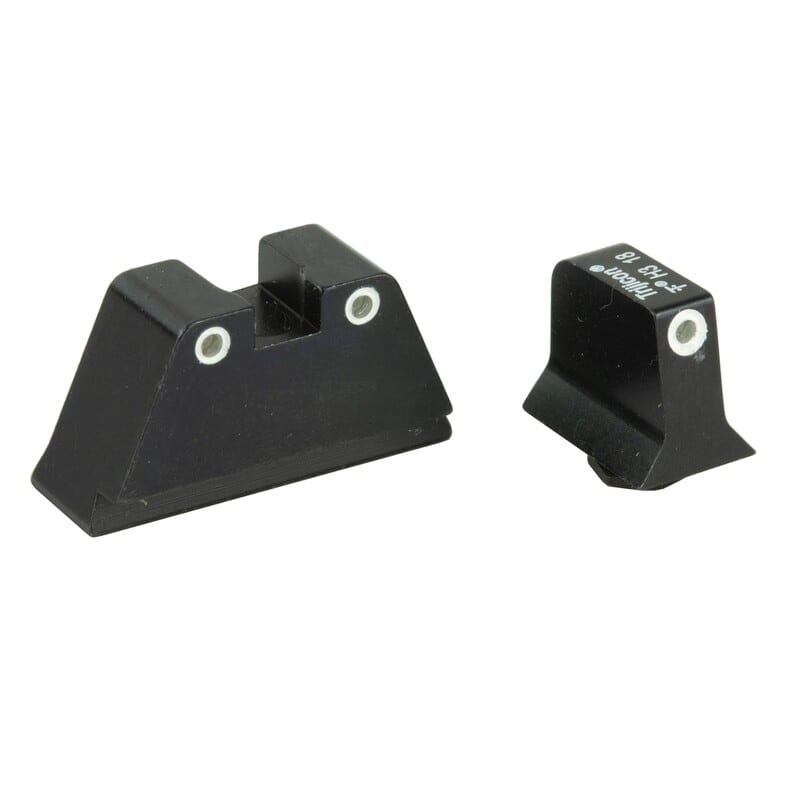 Trijicon Suppressor-Height Night Sights Green for Glock 10mm, sight