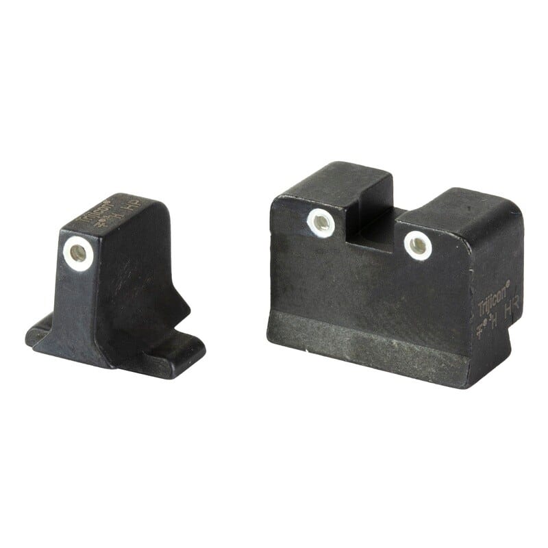 Trijicon Suppressor-Height Night Sights Green for Sig 9mm White/White, sight