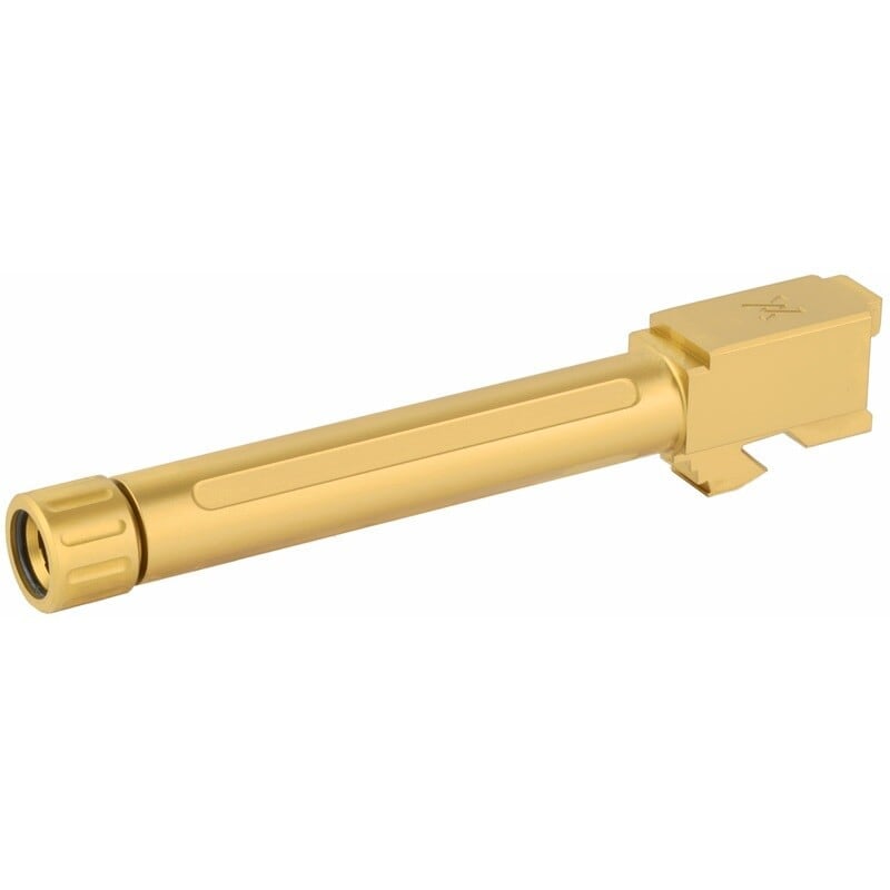True Precision Threaded Barrel, Gold, barrel