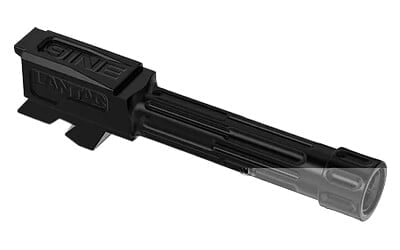 Lantac 9INE Fluted Threaded Barrel, Black, barrel