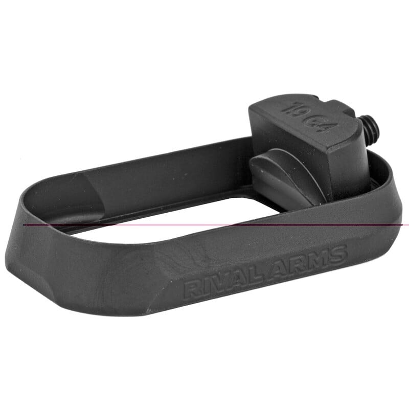 Rival Arms Magwell for Glock 19 Gen 4 Black, magwell
